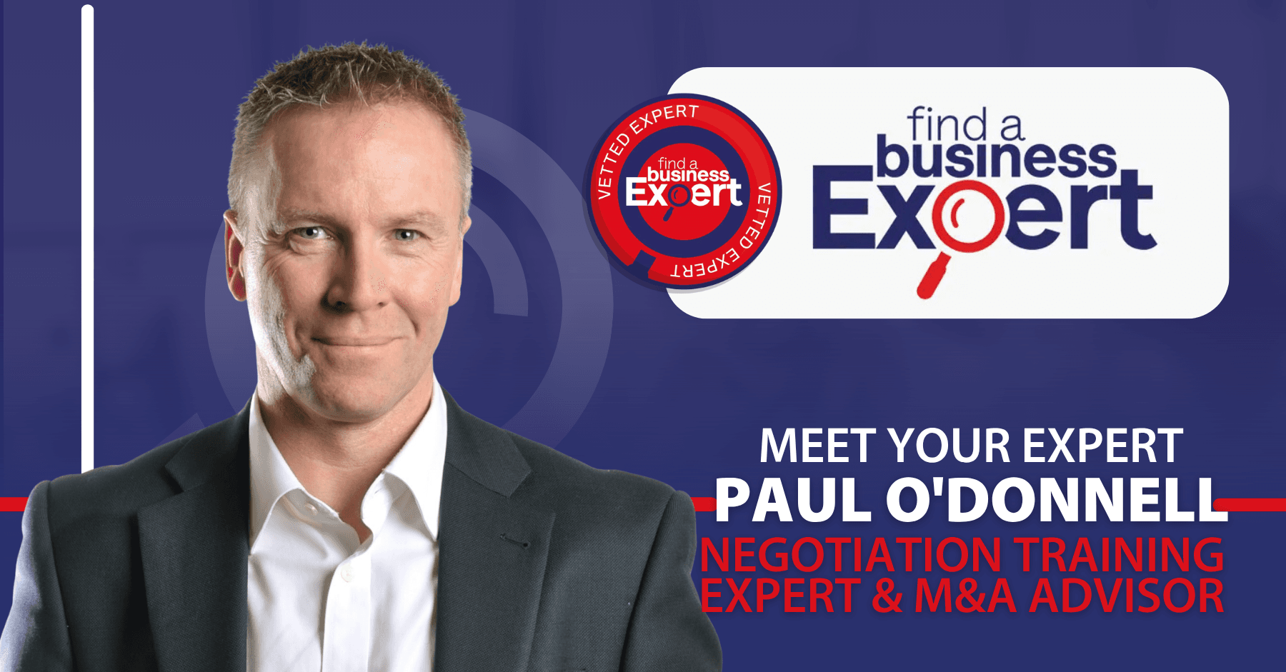 Paul O'Donnell - Negotiation Training Expert & M&A Advisor