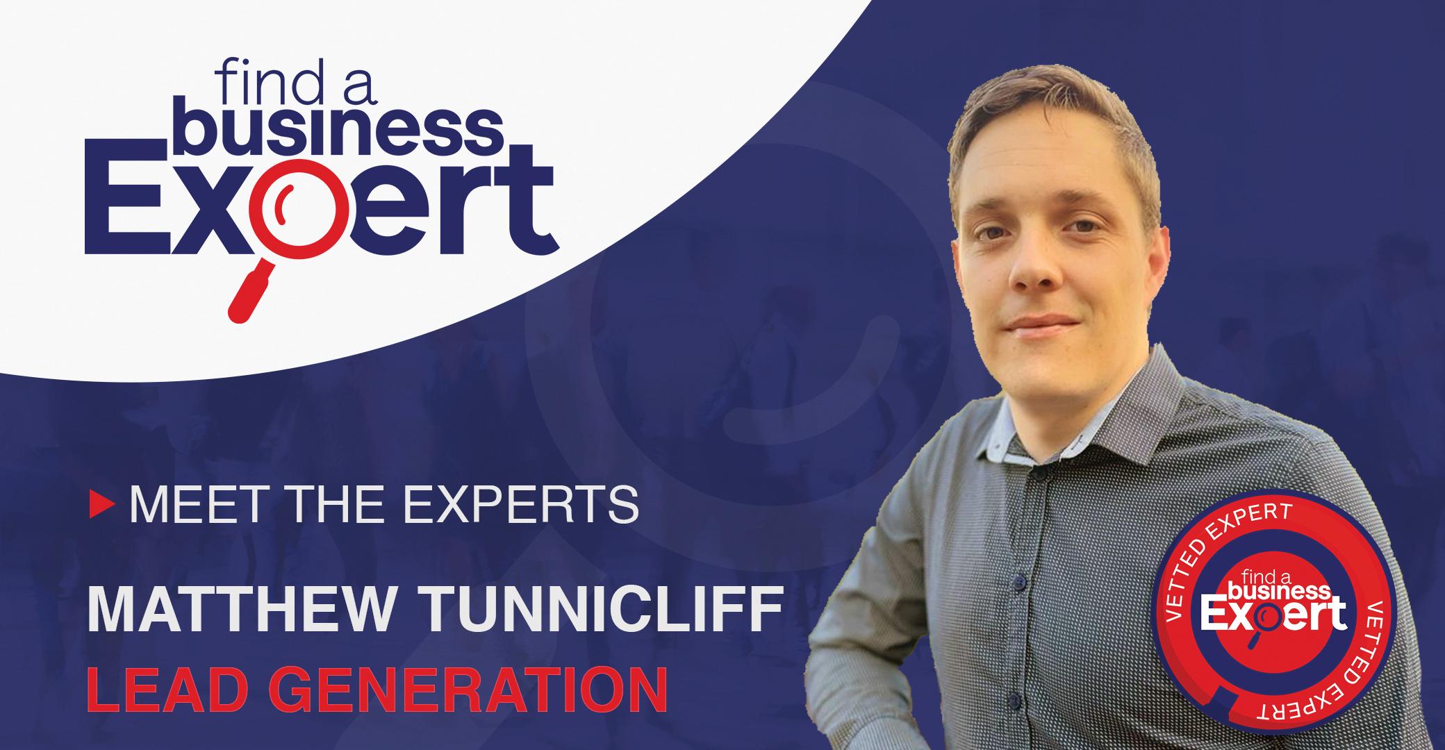 Matthew Tunnicliff - Lead Generation Expert